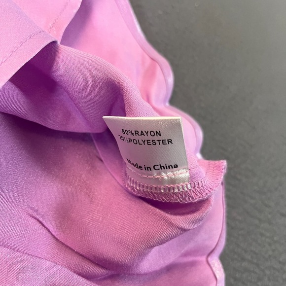 Princess Polly Women's Violetta Purple Mini Dress Ruched Size 6 Barbie NWT - Picture 4 of 10